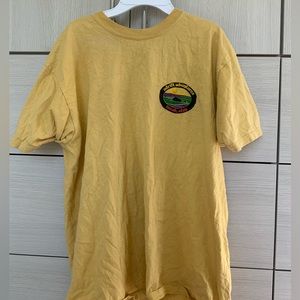 Men’s yellow graphic T-shirt